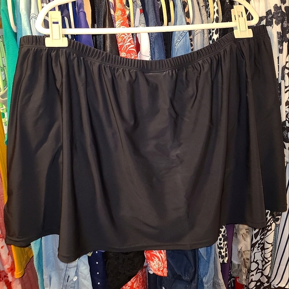 ๐HP๐ Black Swimsuits For All Shore Club Skirt Bikini Bottom, size 28 - Picture 2 of 9
